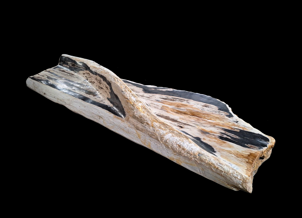 BENCH — SKU BP.3.25 | Petrified Wood by PJ Antique Bali