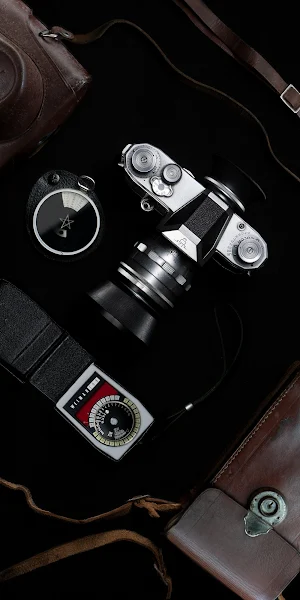 Zorki, Camera, Leica Meter, Weimar Lux 2K iPhone Wallpaper Background