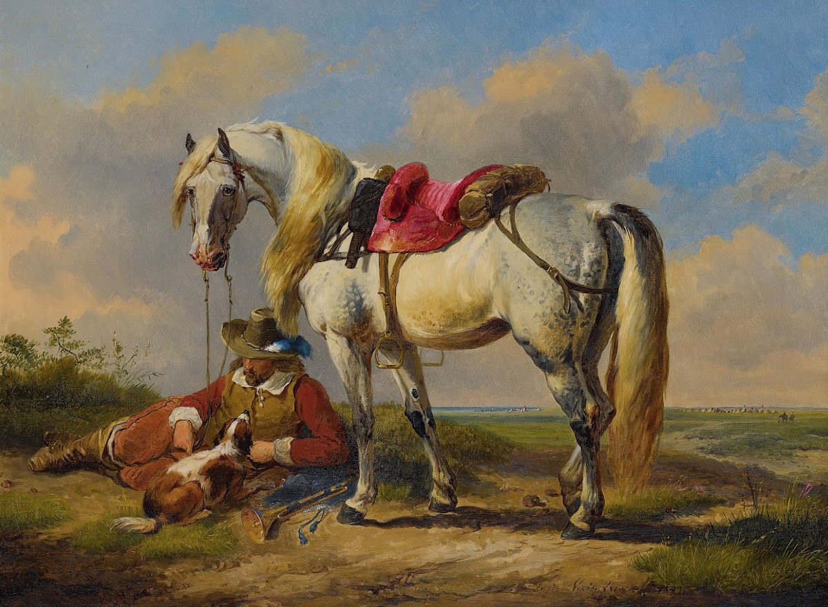 A Cavalier At Rest 1849
