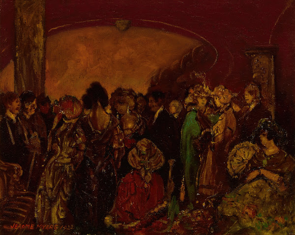 Theatre Lobby Intermission 1922