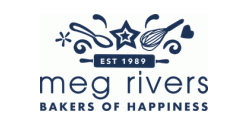 Meg Rivers Bakers of Happiness logo