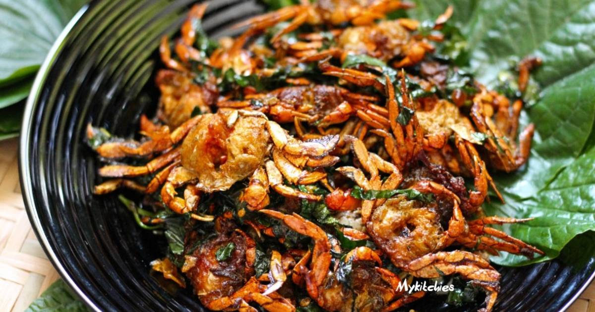 Rạm rang lá lốt giòn ngon