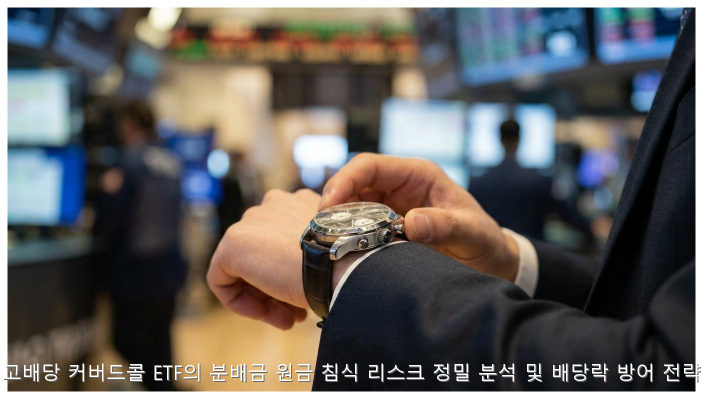 고배당 커버드콜 ETF의 분배금 원금 침식 리스크 정밀 분석 및 배당락 방어 전략 핵심 안내 및 분석 인포그래픽 (6)