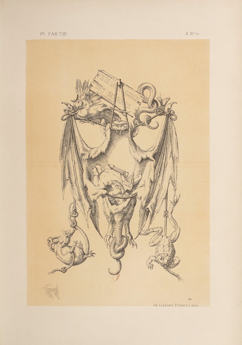 Fin de la collection des chimères 1866
