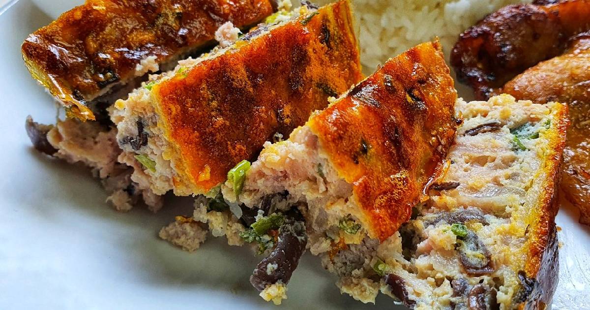Chả trứng nướng cách thủy