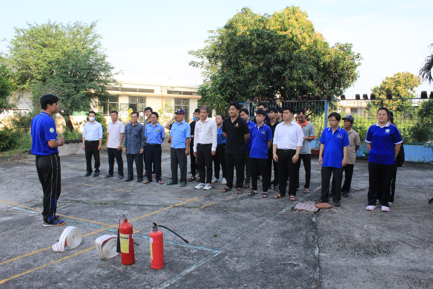 Tập huấn kiến thức phòng cháy, chữa cháy