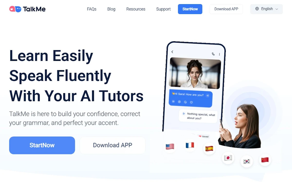 Captura de Talkme.ai
