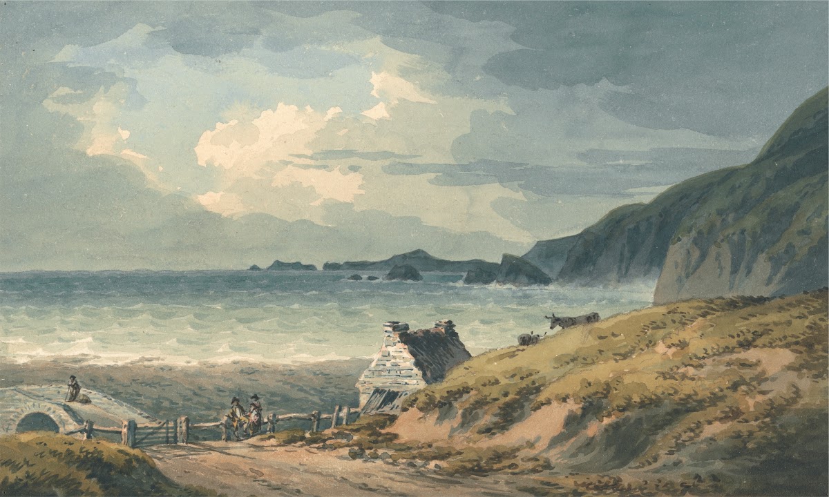 The Northern Boundary of St Brides Bay 1792