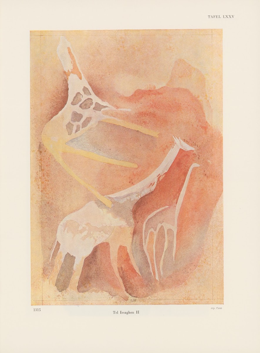 Ekade Ektab Die Felsbilder Fezzans Pl69 1937