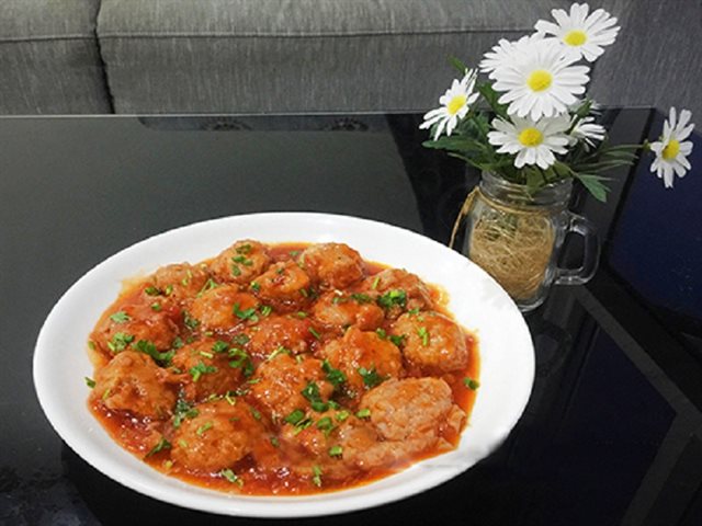 Xíu Mại Sốt Cà Chua Ngon