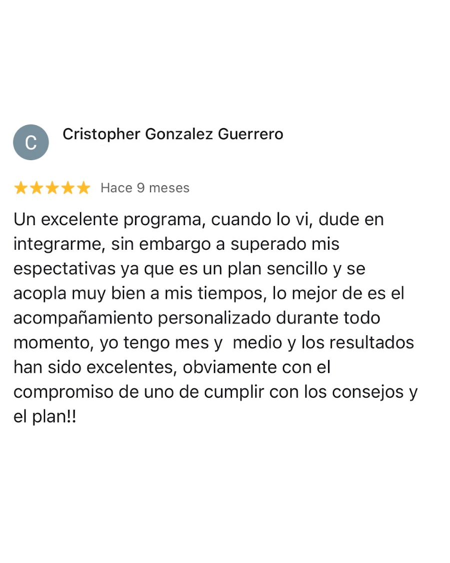Reseña de cliente 9