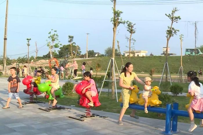 Thêm một công trình đẹp, hiện đại ở xã Vĩnh Thanh - Đài Phát thanh và truyền hình Hà Nội