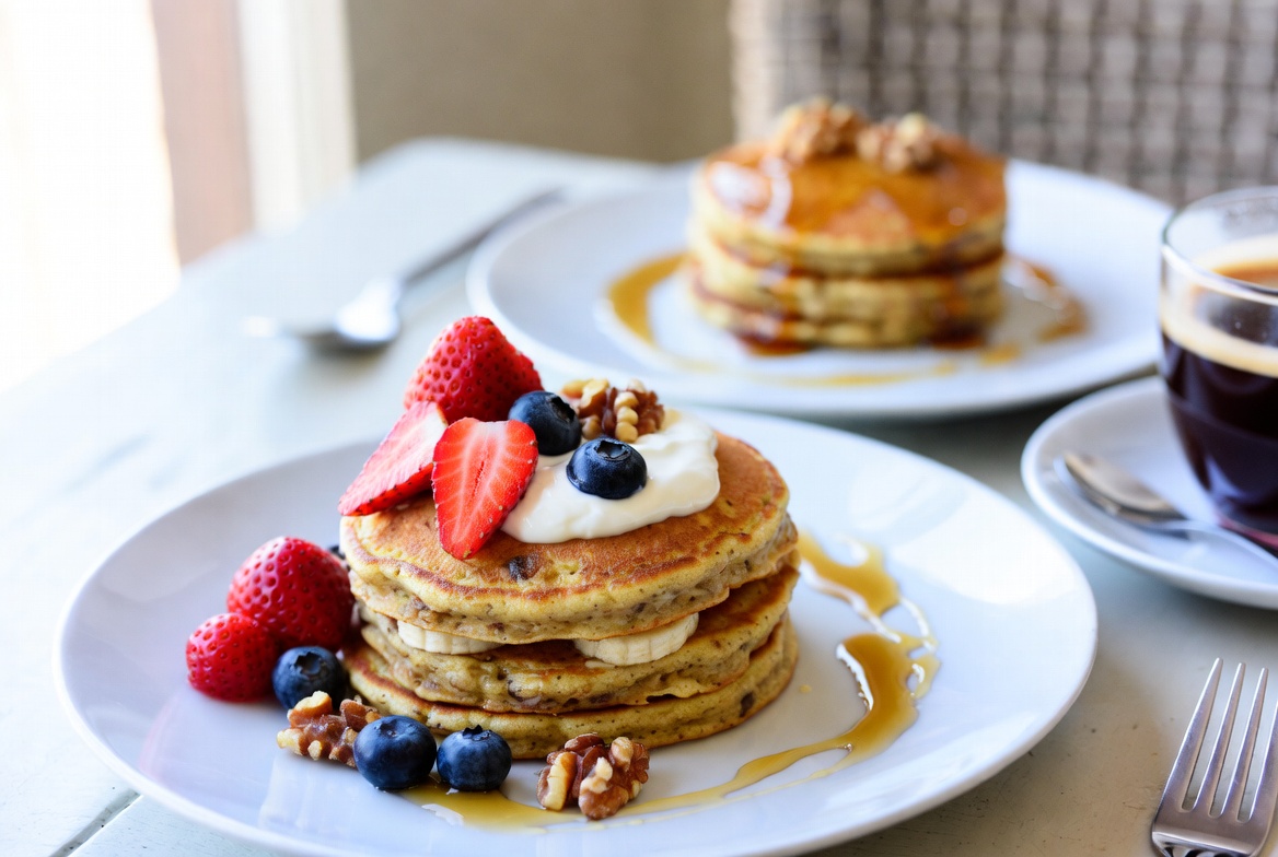 Banana Oatmeal Pancakes (Healthy, Fluffy & Naturally Sweet)