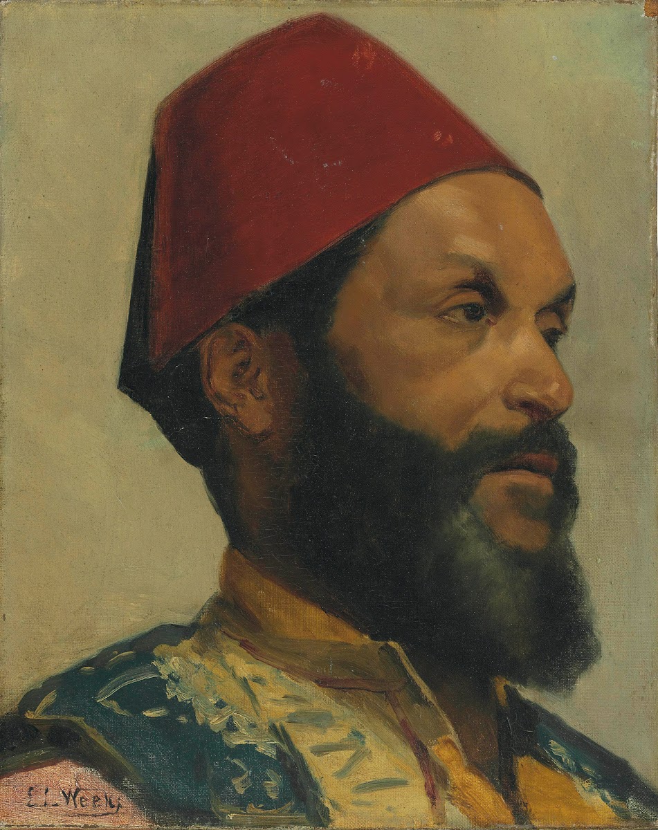 Portrait of a Turkish Man circa 1892