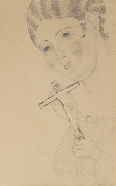 Woman with Krucifix
