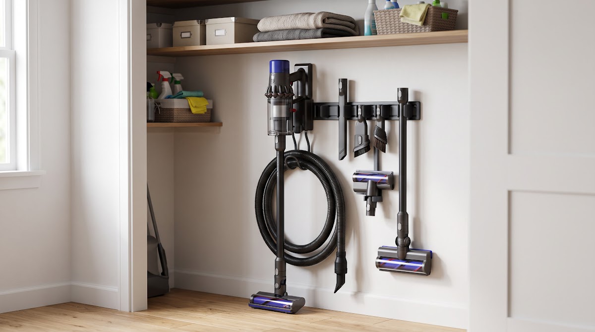Best Vacuum Cleaner Storage Racks for Cleaning Closets (2026) - BEST OVERALL — IN CONTEXT