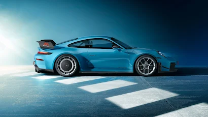 Porsche, Sports Car, Manthey Racing, Automotive Photography 8K Wallpaper Background