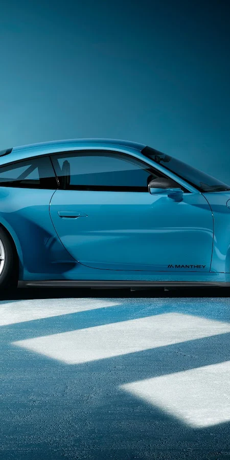 Porsche, Sports Car, Manthey Racing, Automotive Photography 8K Phone Wallpaper