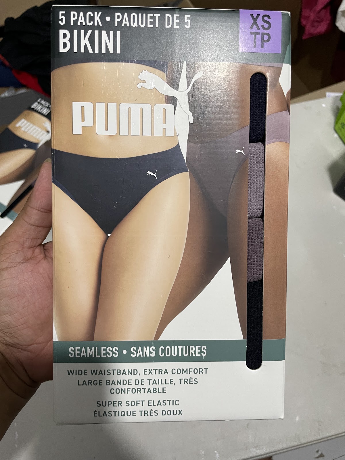 Puma Undies 5pack Assorted XS #1631