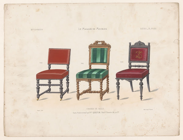 Chaises de salle 1832   1904