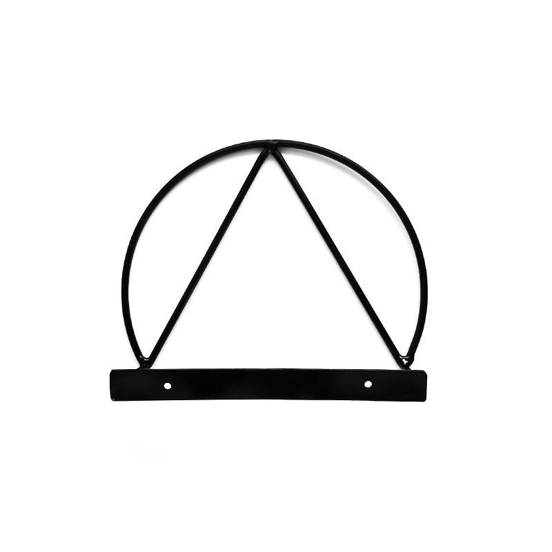 Wall shelf for magazines, iron, modern