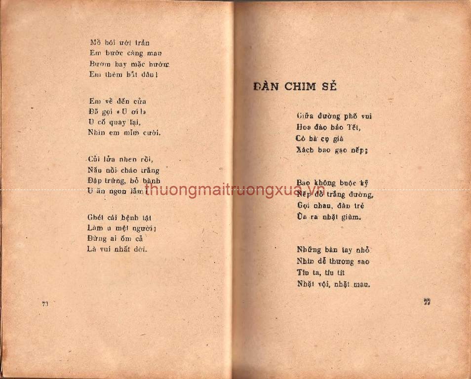 Tập thơ : Chú bò tìm bạn (1970) - Trang 40
