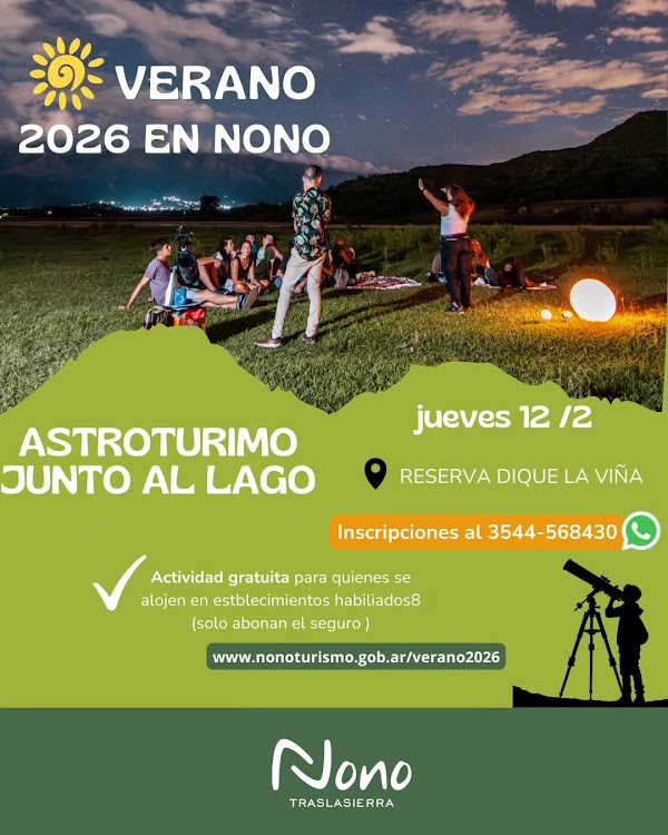 Astroturismo junto al lago