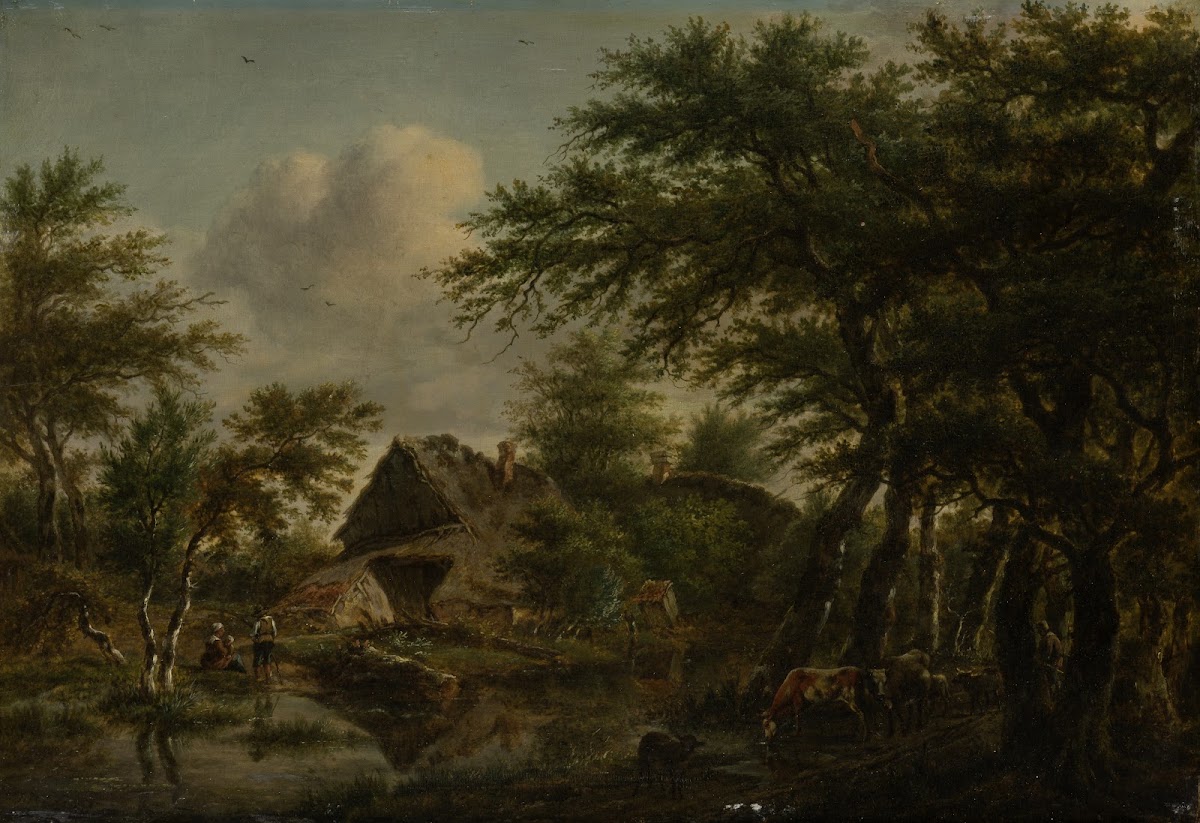 Landscape with Farm Amidst Trees ca 1810