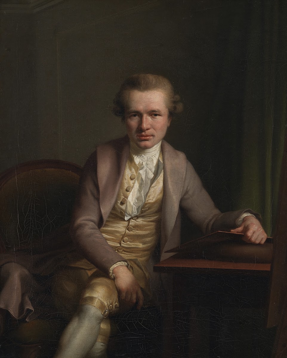 The Engraver Johann Friderich Clemens at his Work Table 1776