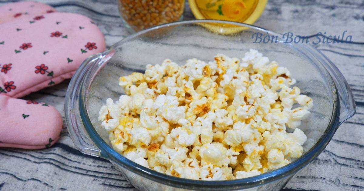 Bắp Rang Bơ bằng Lò Vi Sóng