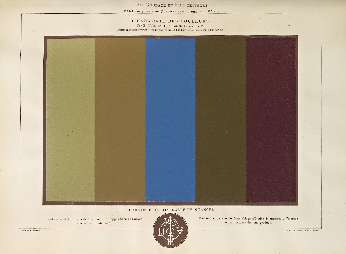 Lharmonie des couleurs  Pl055 1880