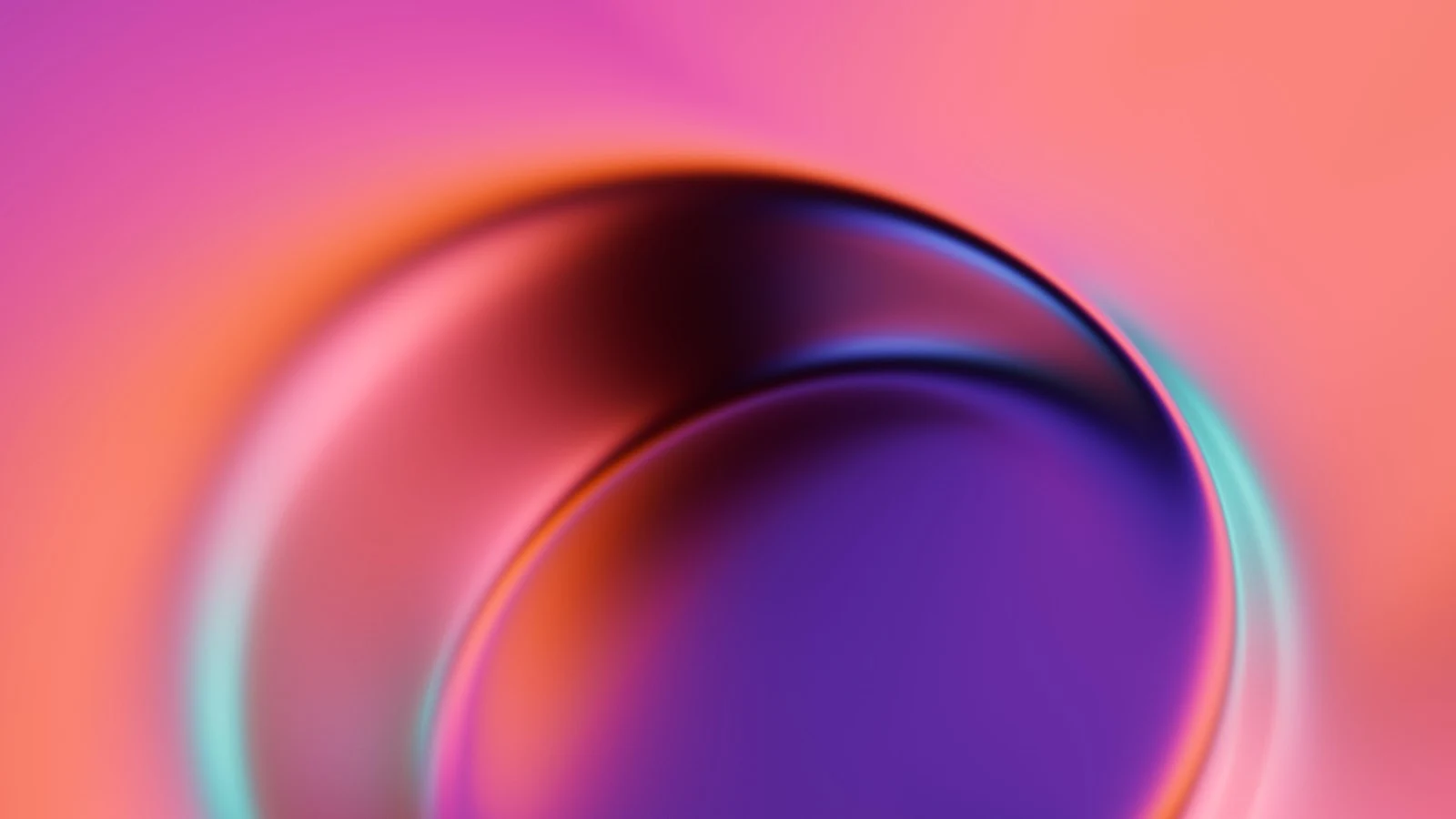 Abstract Colorful Metallic Wave - 3D Digital Art 5K Wallpaper (6016x3384)