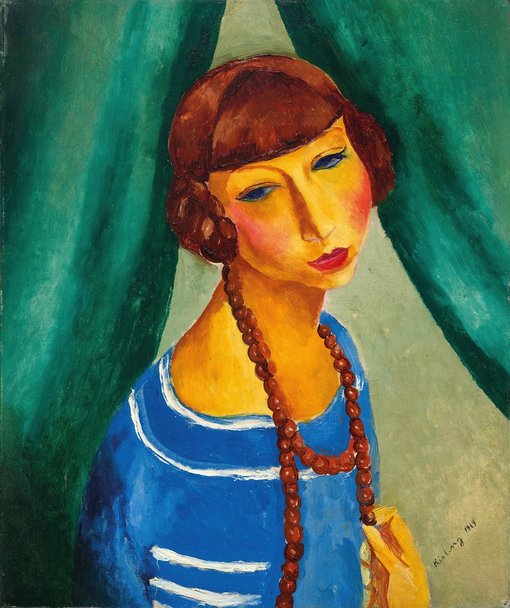 Portrait de Marguerite Gros sœur de Mme Renée Kisling 1919