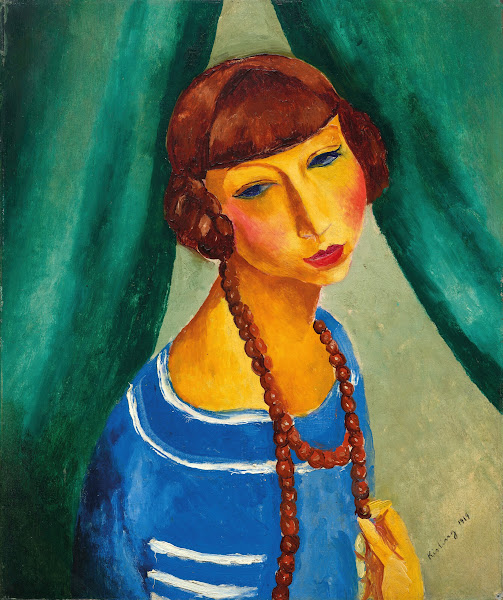 Portrait de Marguerite Gros sœur de Mme Renée Kisling 1919