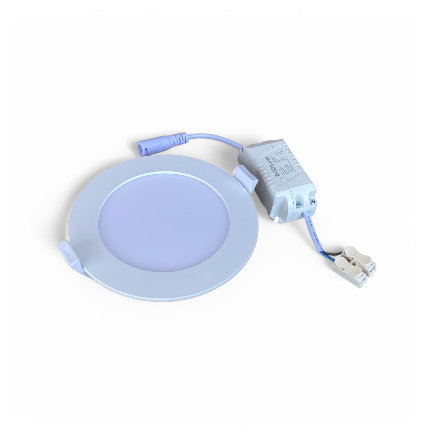 Ecolum Round Recessed Slim Downlights (Daylight)
