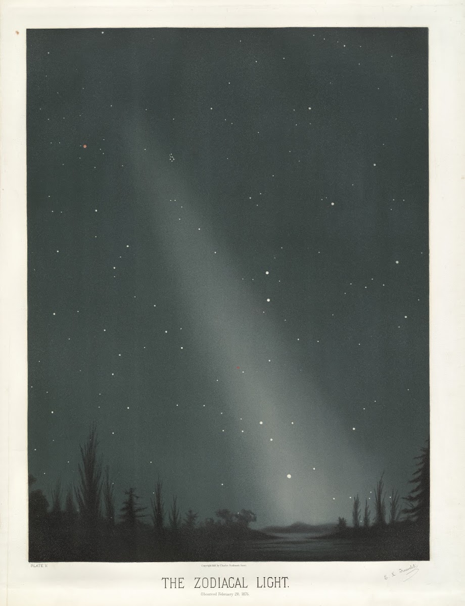 The zodiacal light 1881 1882