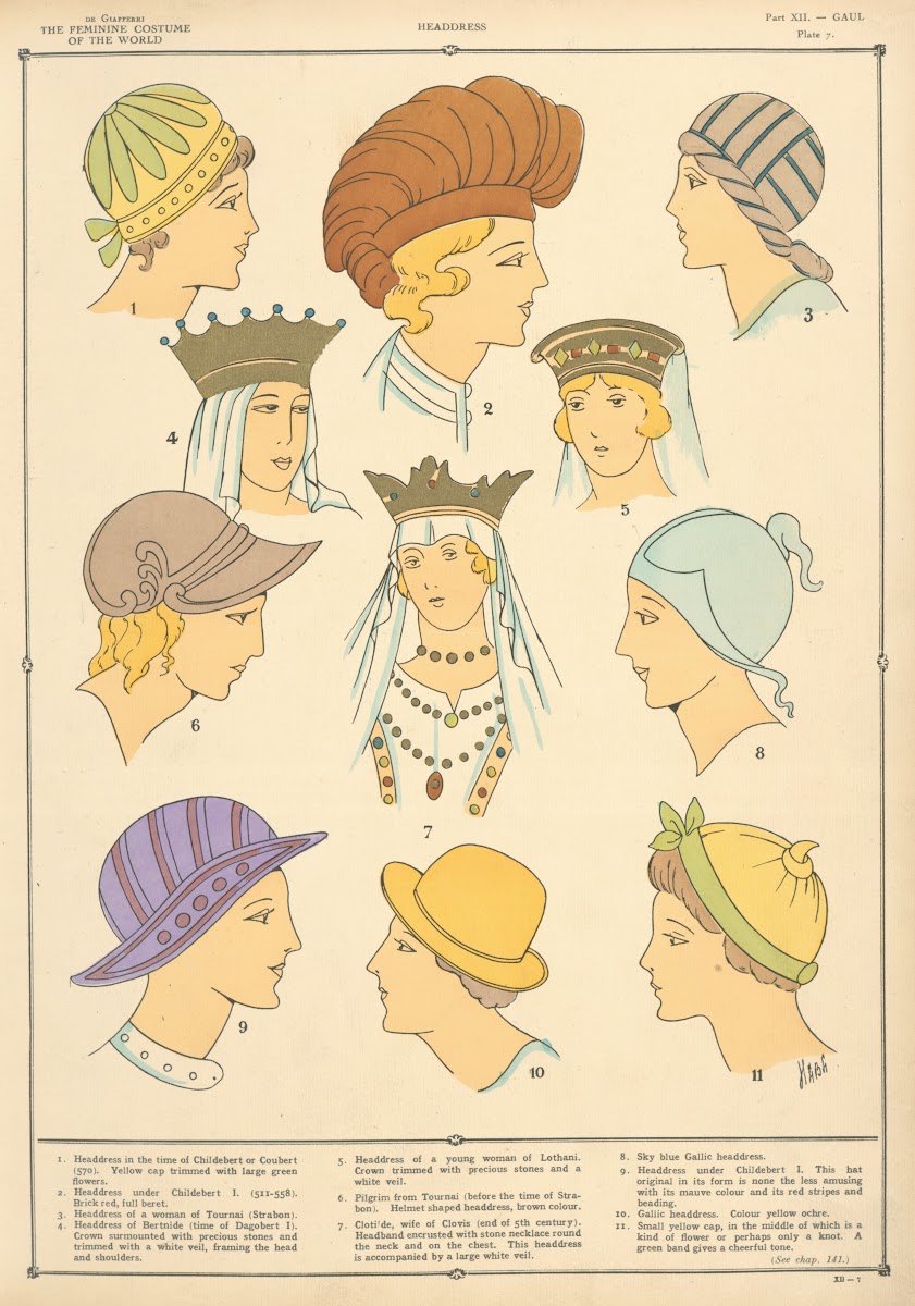 Gaul  Headdress 1926 1927