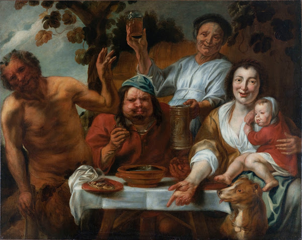 Le satyre et le paysan 1644   1645