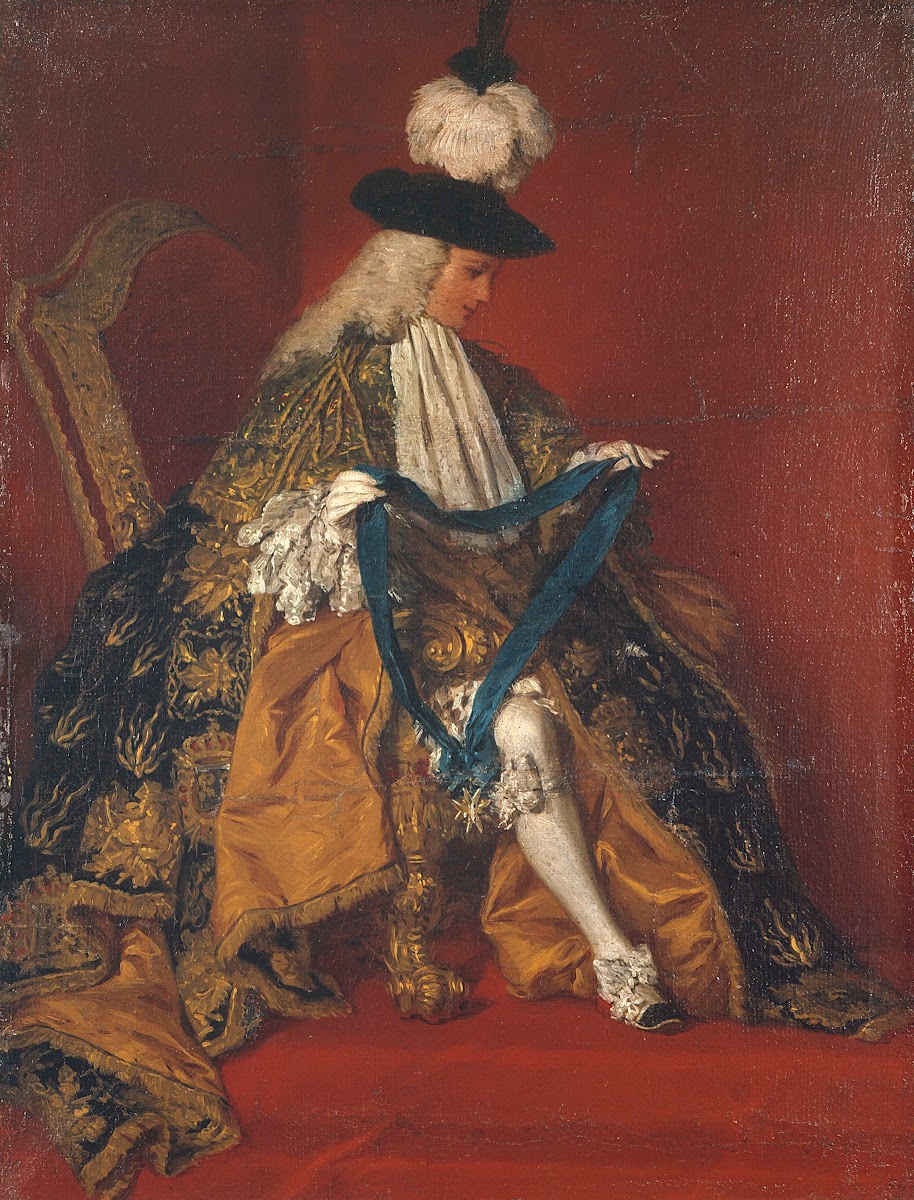 Portrait de Paul Hippolyte de Beauvillier duc de Saint Aignan 1684 1776 1737 174
