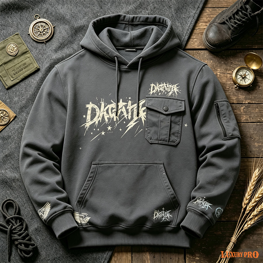 AOP Utility Hoodie
