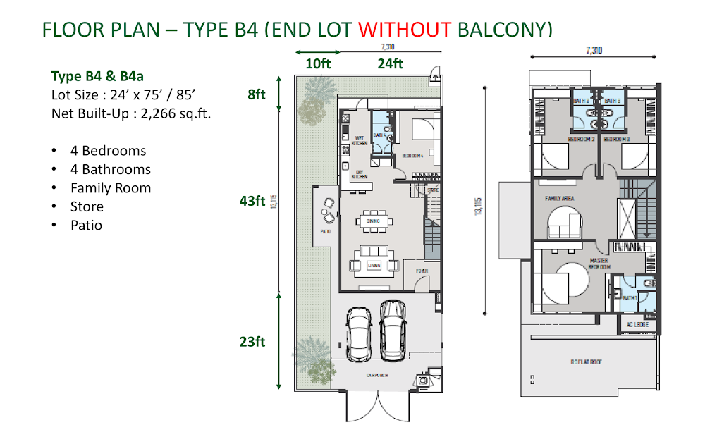 Jardin Residences 2 (Precinct 6A1) floor plan