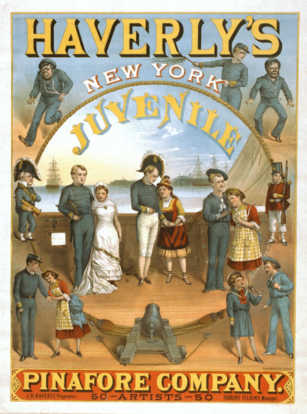 Haverlys New York Juvenile Pinafore Company 50 artists50 1879