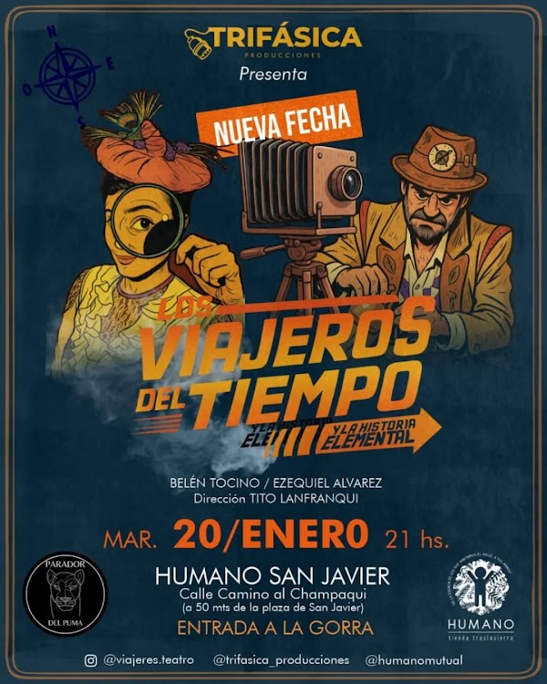 LOS VIAJEROS DEL TIEMPO Y LA HISTORIA ELEMENTAL