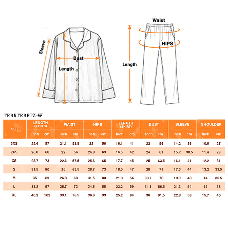 AOP TRB Children's Japanese Fabric Pajama Set