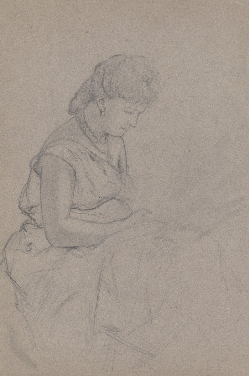 Sitting woman