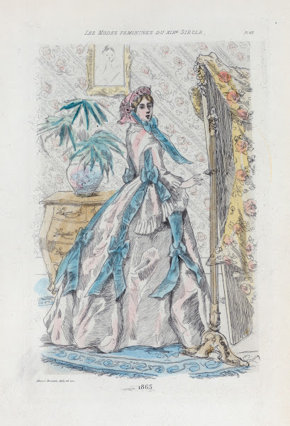 1863 Womens fashion in nineteenth century Paris 1902