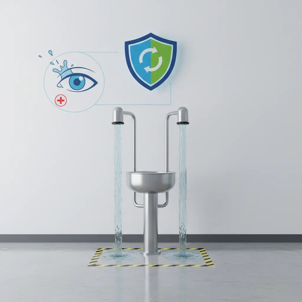 Standar keselamatan eyewash station