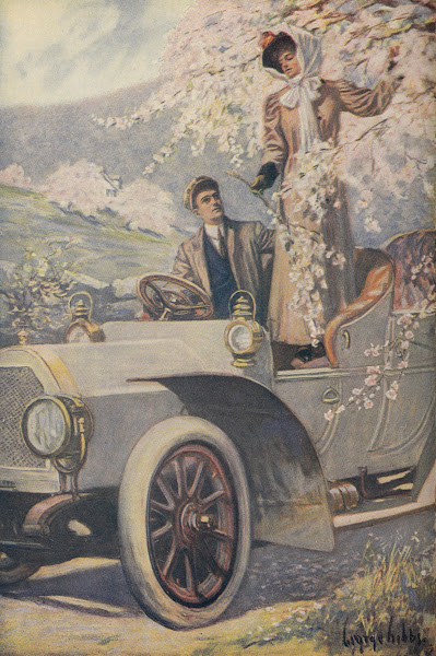 A detail of Spring motoring 1908