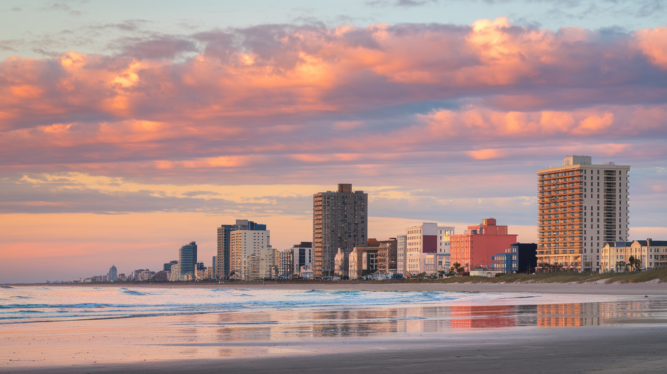 How Far Is North Carolina From Myrtle Beach?