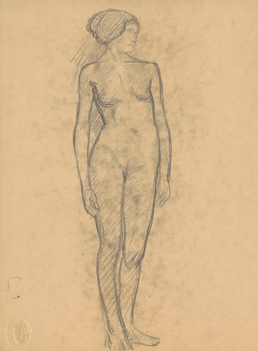 Młoda kobieta 1908   1910